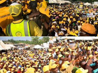 #Fresh: Fear Grips Others Parties as Accord Akinyele LG welcomes over 10,000 defectors at their Inauguration of LG Exco, Declaration of Intents of Aspirants